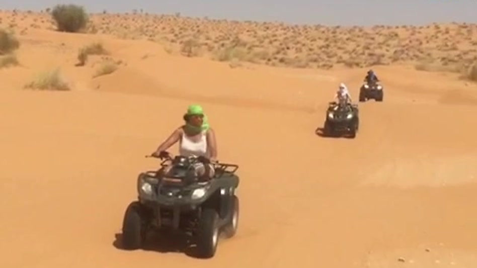 Excursion en Quad dans le désert Tunisien